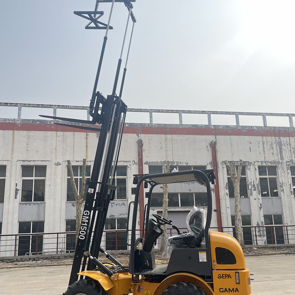 Kubota EPA Diesel Engine GM1500 Beekeeping Forklift Truck with Lifting Capacity 1500kgs