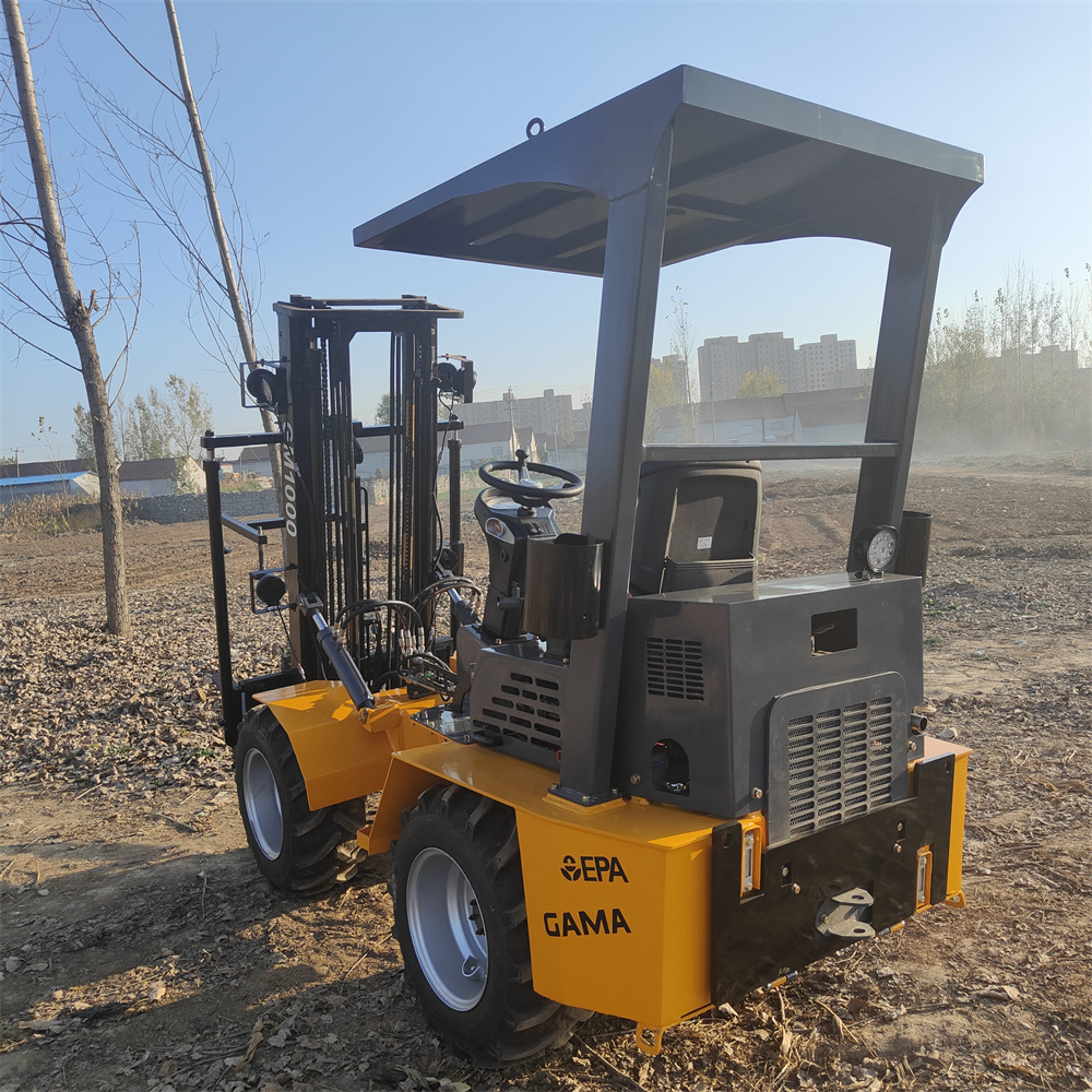Articulated Rough Terrian Beekeeping Forklift Truck